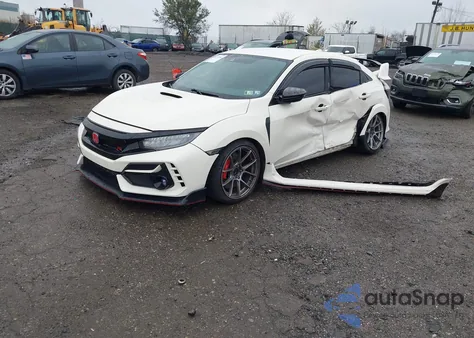 2020 Honda Civic Type R Touring из США, поврежденный, VIN SHHFK8G73LU201725